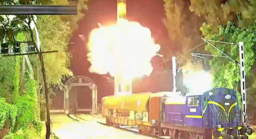 DRDO Rail-Based Launch of Agni-Prime Missile