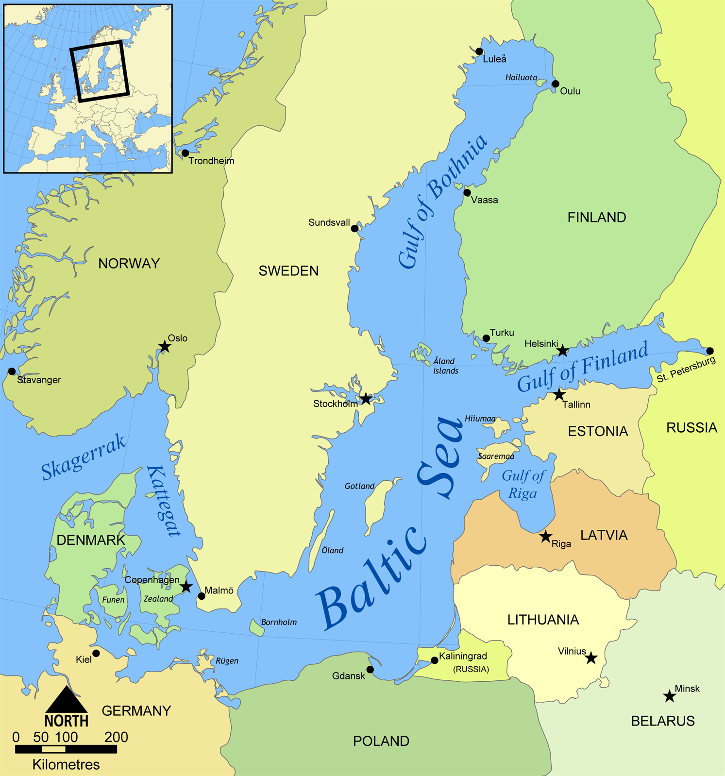 Russian Military Plane Incident over Baltic Sea also called as "NATO Lake"