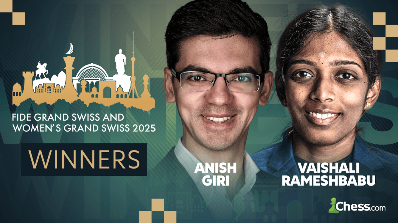 Vaishali Rameshbabu is the Winner of the FIDE Women’s Grand Swiss 2025