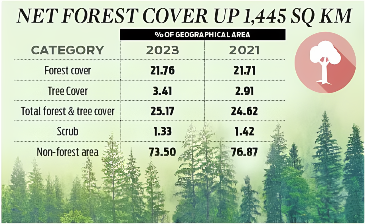 Forest Cover, Tree Cover, and Forest Land