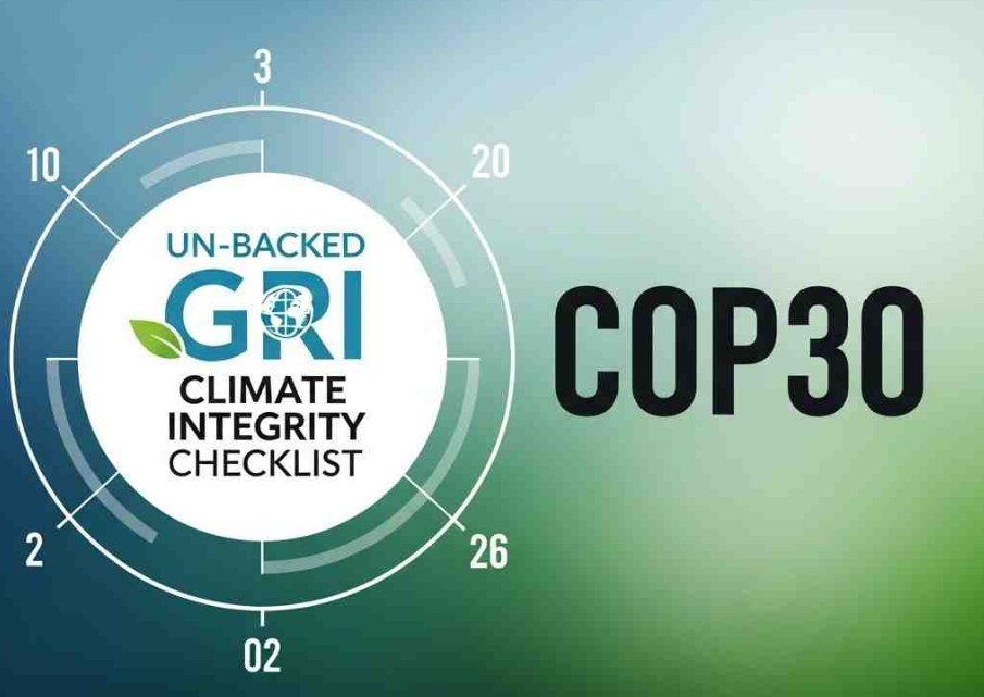 Global Reporting Initiative (GRI) and Integrity Matters Checklist.