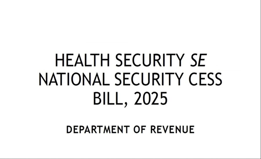 Health Security (National Cess) Bill, 2025