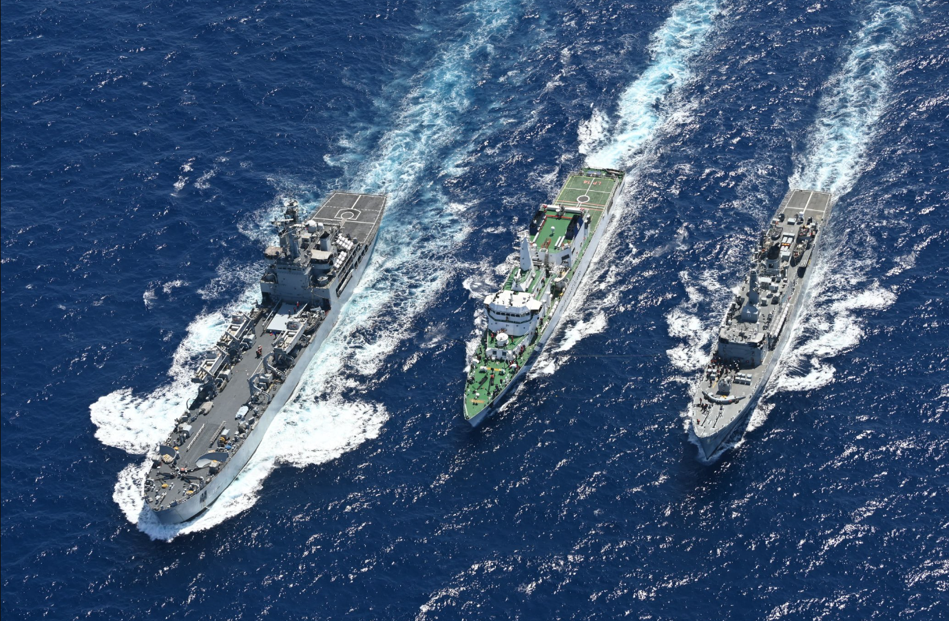 Indian Navy’s First Training Squadron (1TS) in Seychelles – 2025