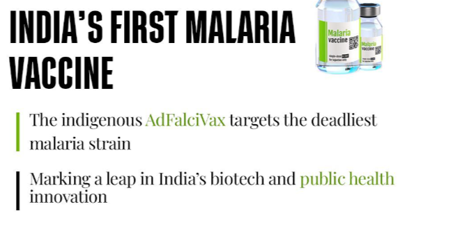 India’s First Indigenous Malaria Vaccine 