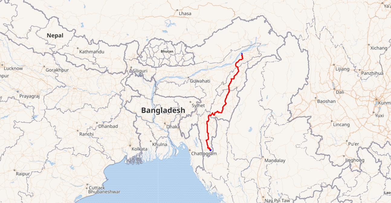 National Highway no. 2 in Manipur is open for regular traffic