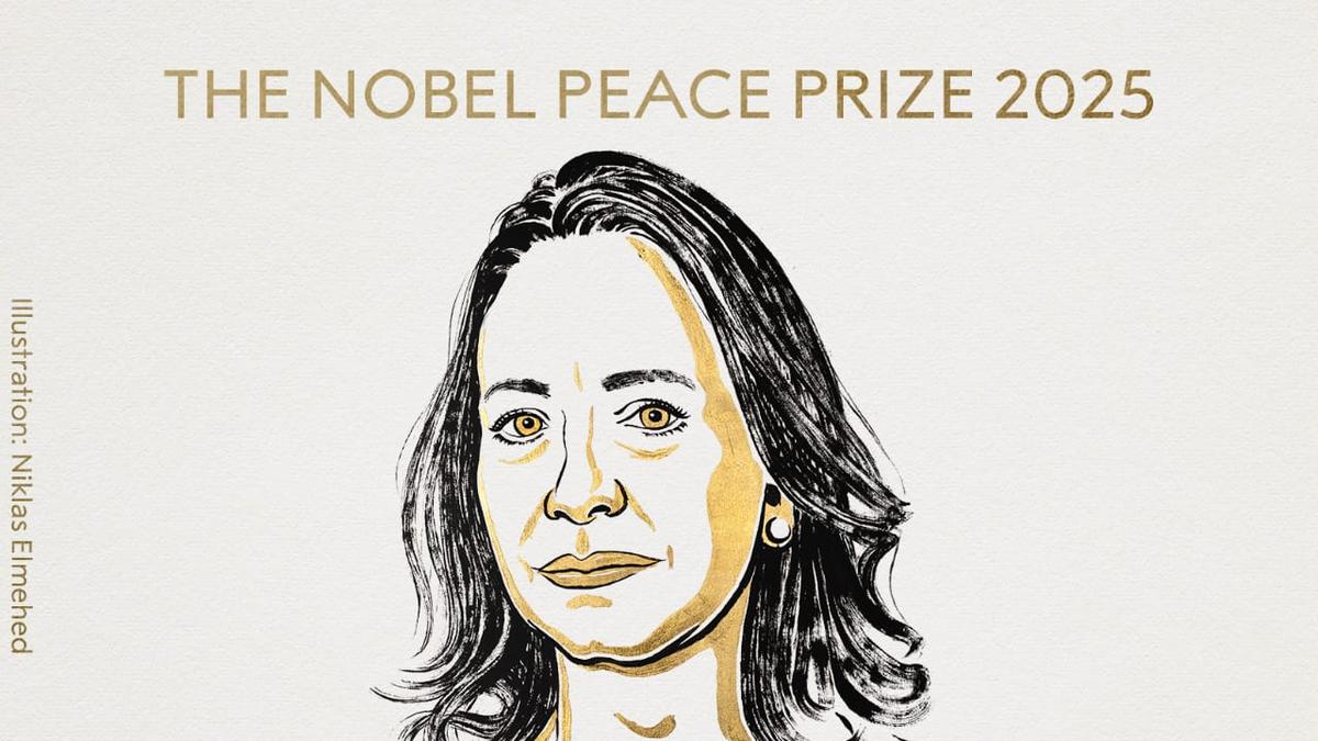 🕊️ 2025 Nobel Peace Prize: María Corina Machado (Venezuela)