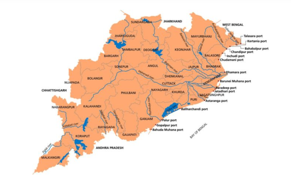  Budhabalang, Subarnarekha, Jalaka rivers