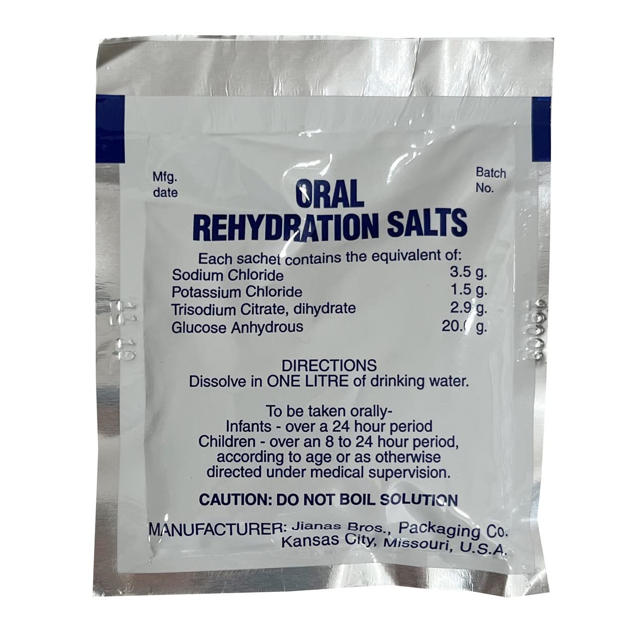 Oral rehydration solutions (ORS)