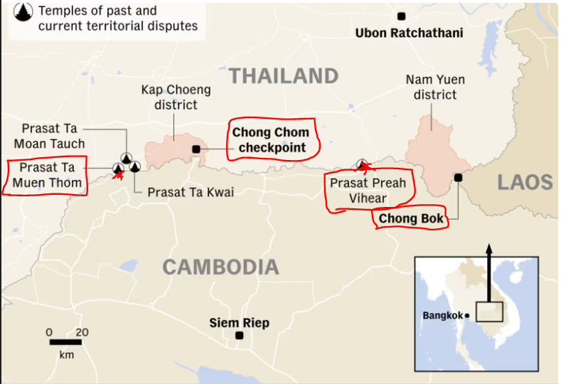 Thailand–Cambodia border dispute and ASEAN role