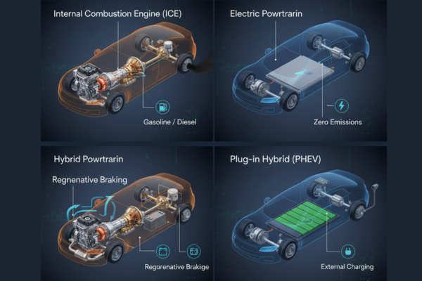 What are powertrains?