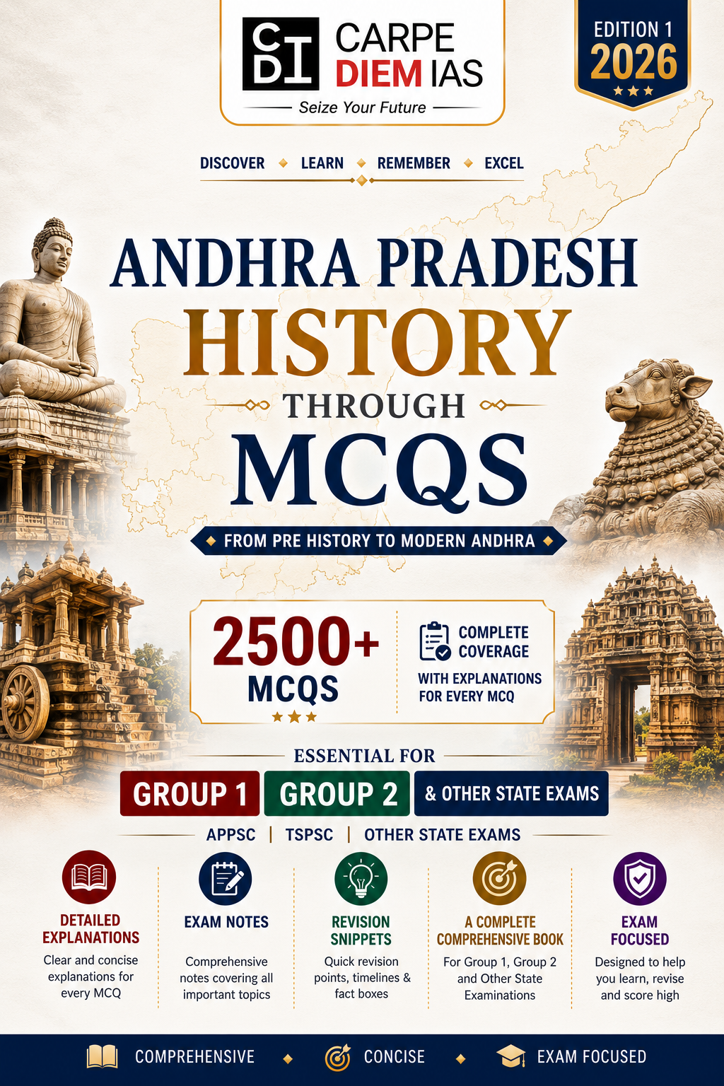 ANDHRA PRADESH HISTORY THROUGH MCQS - APPSC APPSC GROUP1 GROUP2 AND OTHER STATE EXAMS PDF Book Download