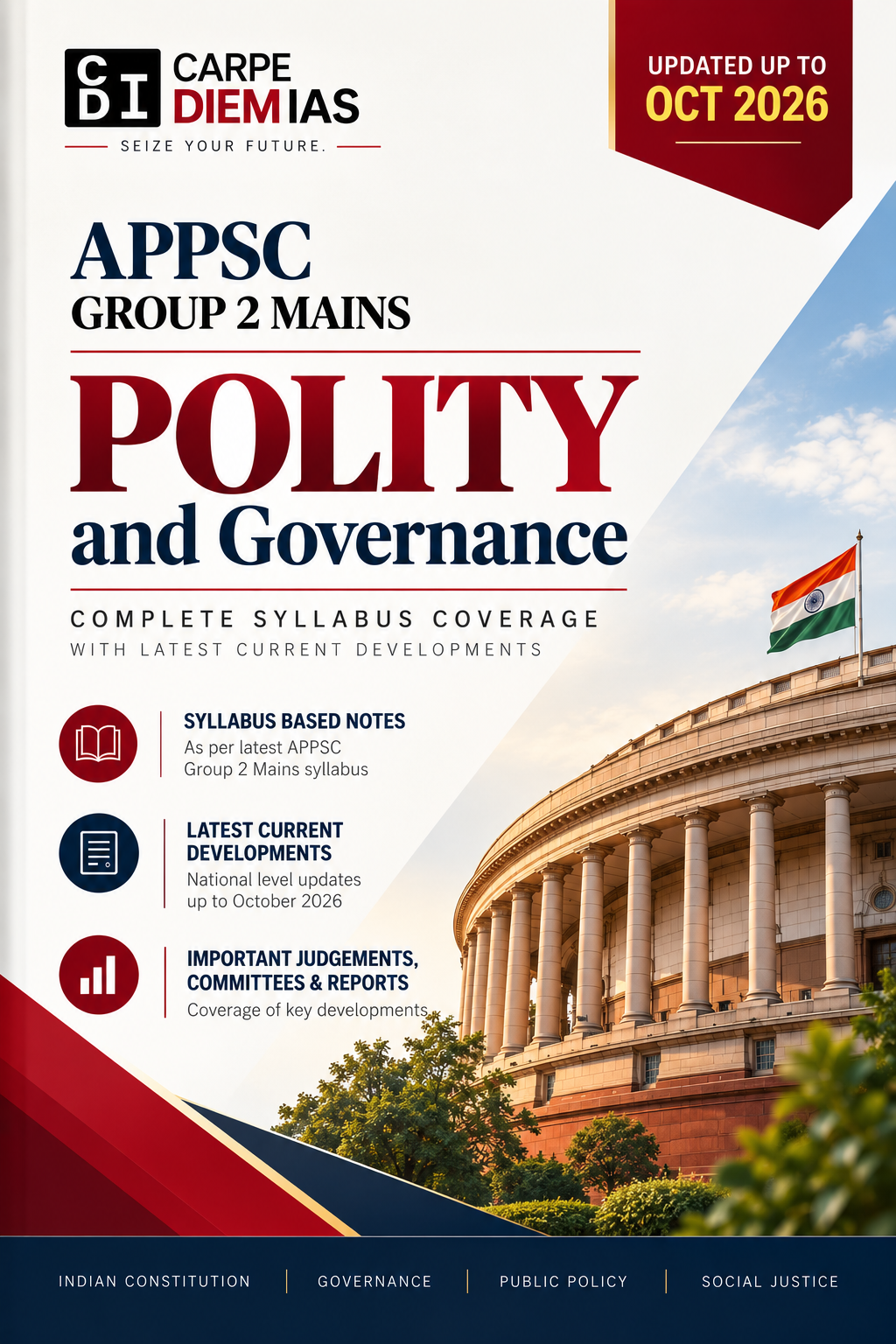 APPSC GROUP 2 MAINS – POLITY - APPSC APPSC Group 2 Mains PDF Book Download