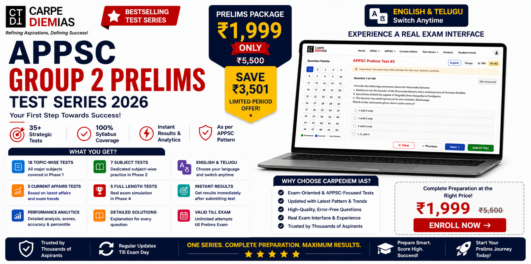 APPSC Group 2 Prelims Test Series 2026